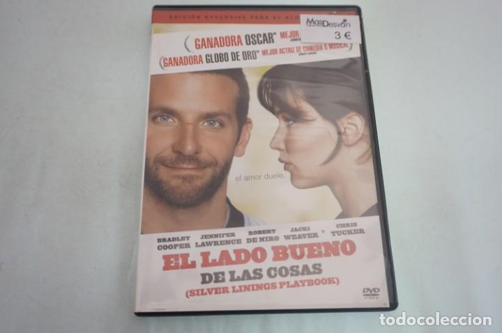Cinema: (7-B1) - 1 X DVD / EL LADO BUENO DE LAS COSAS - BRADLEY COOPER, JENNIFER LAWREINCE