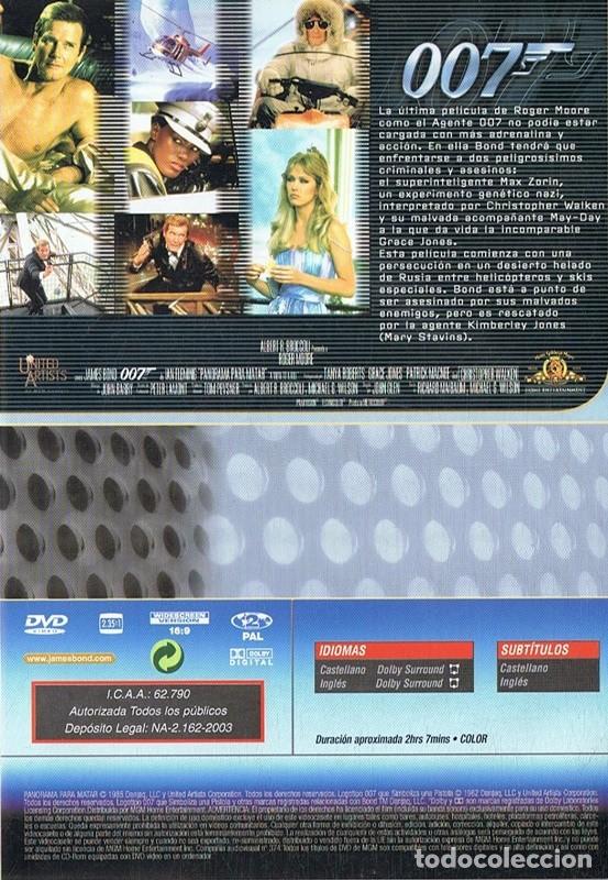 Cine: PANORAMA PARA MATAR ROGER MOORE - Foto 2