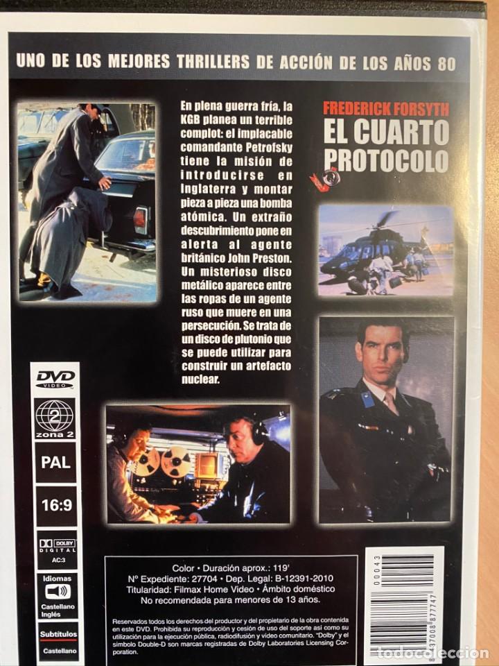 Cine: (OFERTA: 3X2) EL CUARTO PROTOCOLO (DVD) - Foto 2