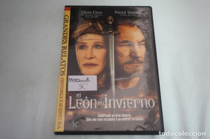 Cine: (7-B3) - 1 X DVD / EL LEON EN INVIERNO