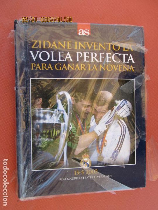 Cine: ZIDANE INVENTO LA VOLEA PERFECTA PARA GANAR LA NOVENA - 15-5-2002 - PRECINTADA REAL MADRID. BAYER LE