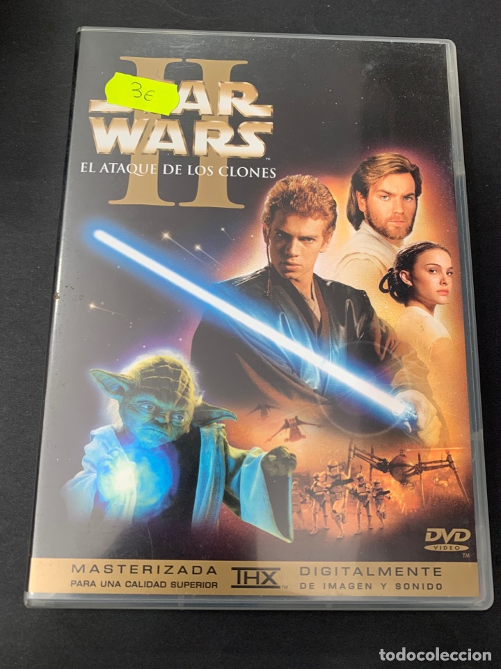 Cinema: S52 STAR WARS 2 EL ATAQUE DE LOS CLONES ( dvd Segunda mano )