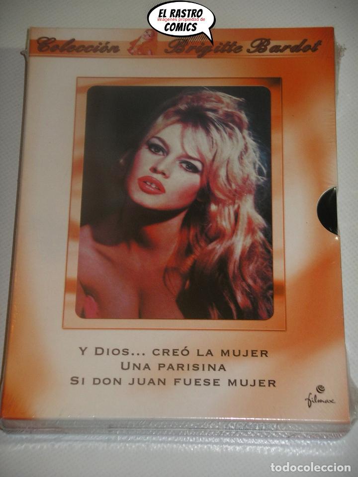 Cine: Colecci&oacute;n Brigitte Bardot DVD precintado Dios cre&oacute; a la mujer Una parina Si Don Juan fuese mujer D12