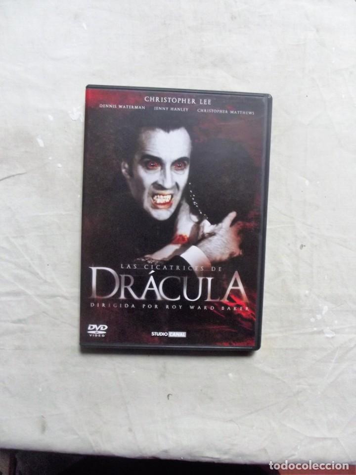 Cine: DVD - LAS CICATRICES DE DRACULA CON CHRISTOPHER LEE - Foto 1