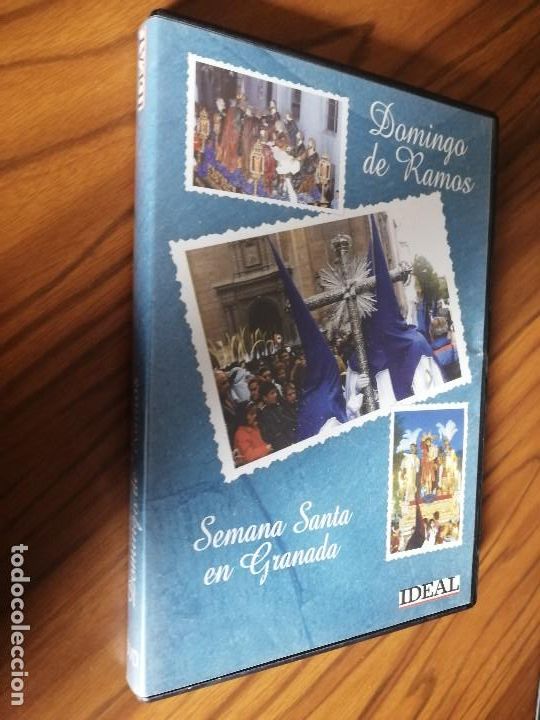 Cine: SEMANA SANTA EN GRANADA. DOMINGO DE RAMOS. EL IDEAL DE GRANADA. DVD Y CAJA EN BUEN ESTADO. DIFICIL