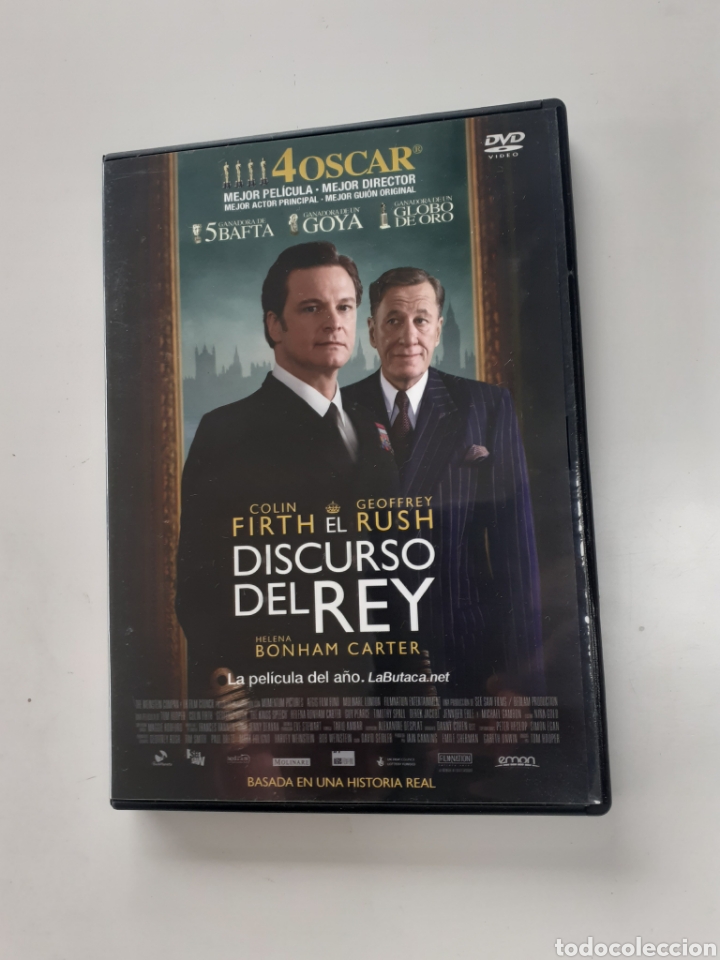 Cinema: DVD EL DISCURSO DEL REY.
