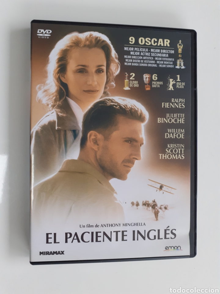 Cine: DVD EL PACIENTE INGL&Eacute;S. - Foto 1