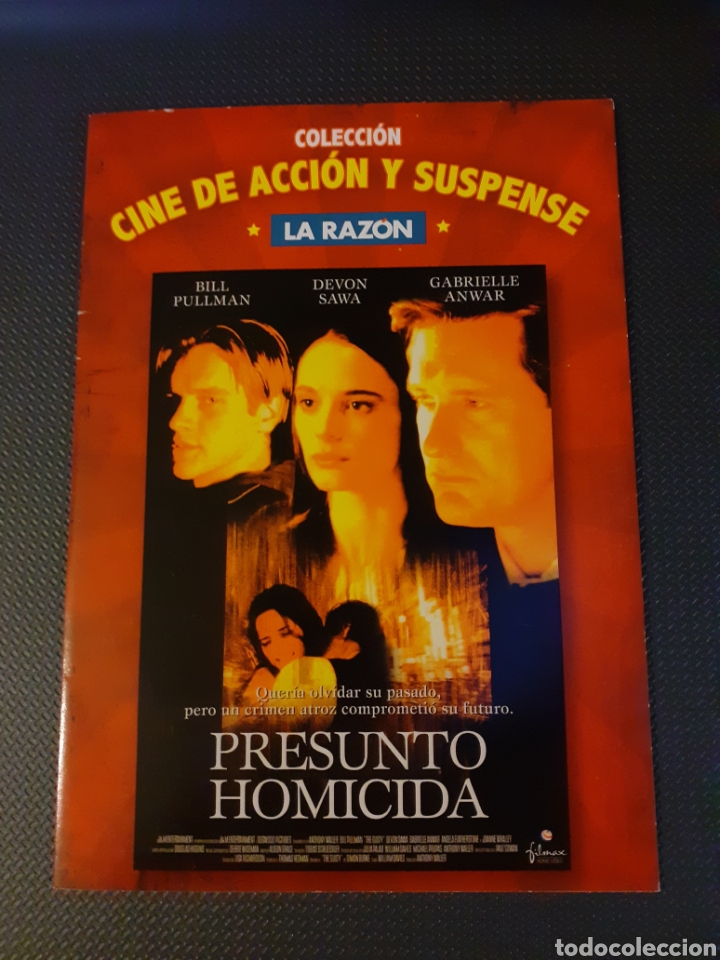 Cinema: DVD PRESUNTO HOMICIDA. LA RAZ&Oacute;N, CARTON.