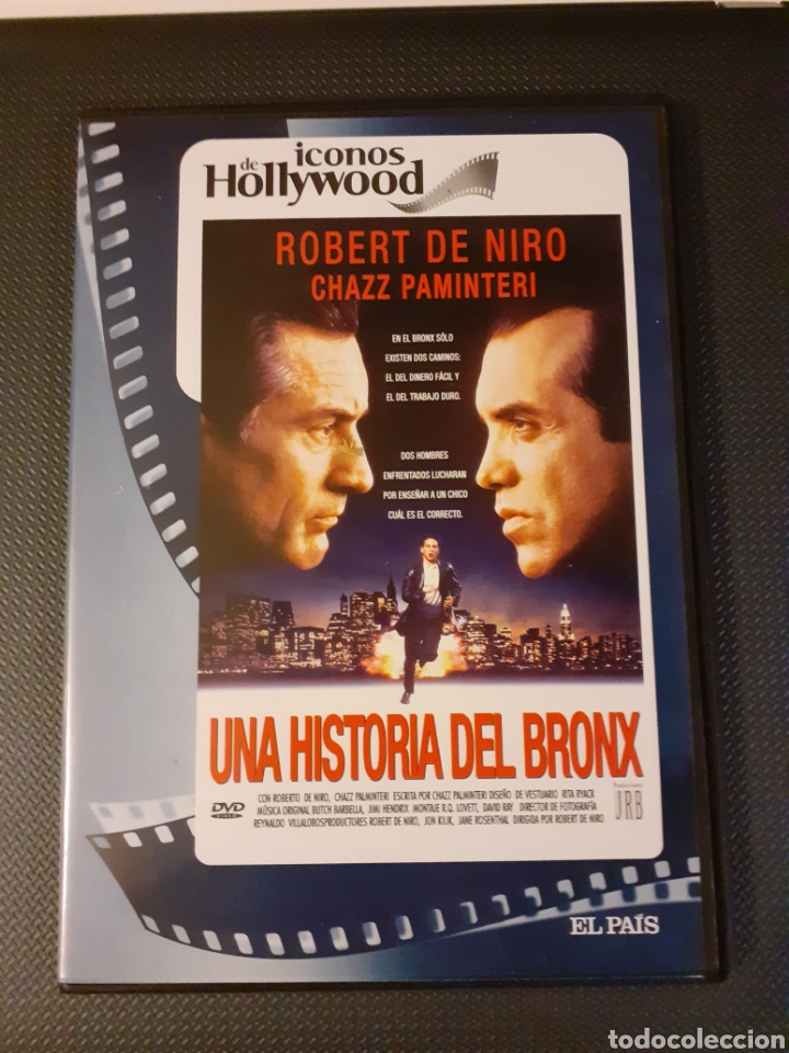 Cinema: DVD UNA HISTORIA DEL BRONX. ICONOS DE HOLLYWOOD, EL PAIS.