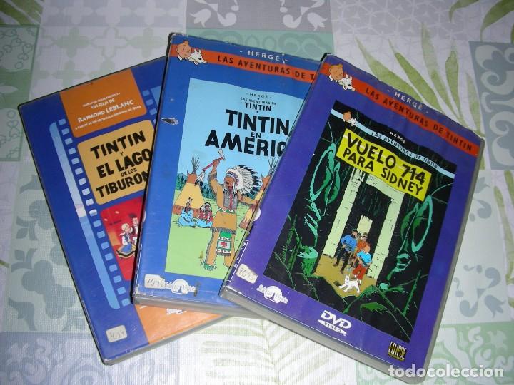 Cine: LAS AVENTURAS DE TINTIN , VUELO 714 PARA SIDNEY , DVD