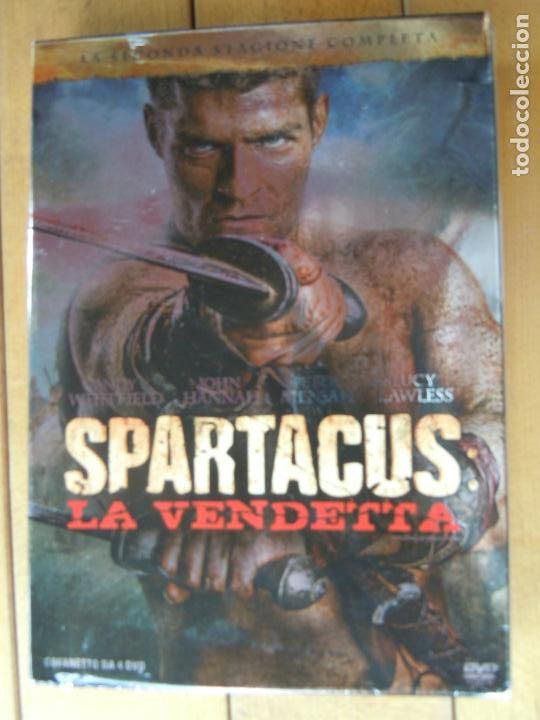 Cine: SPARTACUS , LA VENDETTA 4 DVD  - 10 EPISODI - INGLES -ITALIANO
