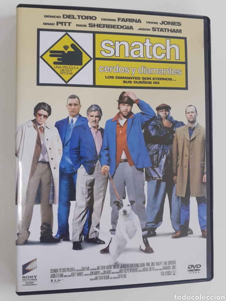 Cine: DVD SNATCH. !! SOLO UN USO !!.