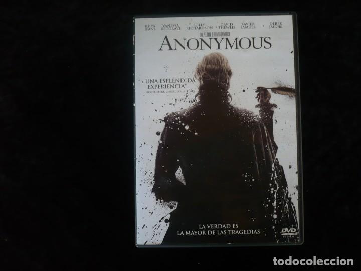 Cine: anonymous - dvd casi como nuevo - Foto 1