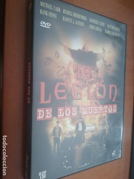 Cine: LA LEGION DE LOS MUERTOS. TERROR. DVD. MICHAEL CARR. BUEN ESTADO
