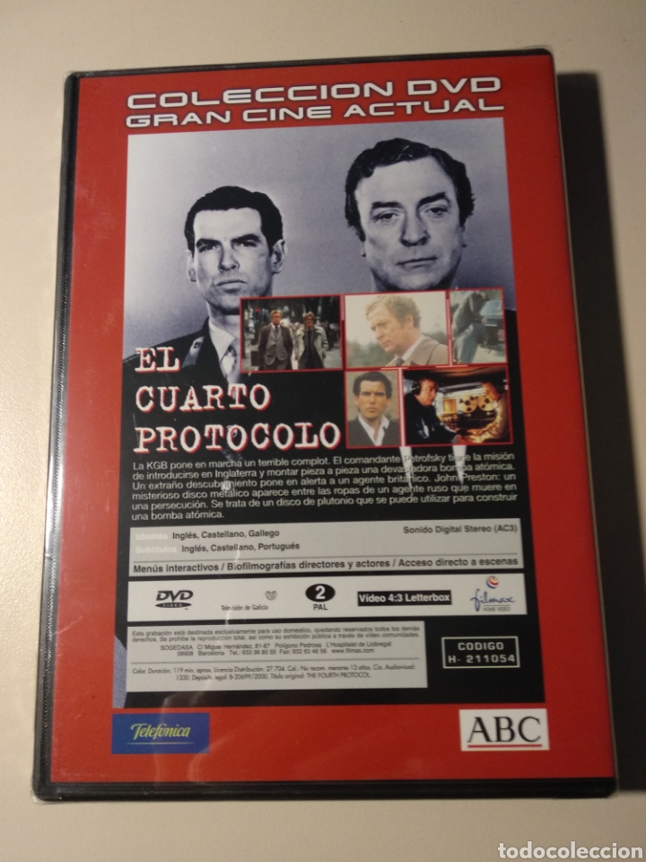 Cine: EL CUARTO PROTOCOLO DVD - Foto 2
