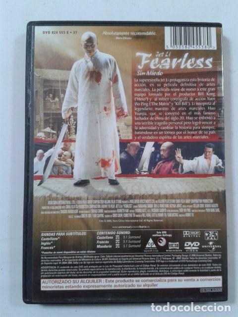 Cine: FEARLESS (JET LI). DVD - Foto 2
