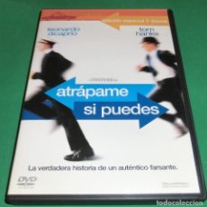 Cine: DVD ATRÁPAME SI PUEDES EDICIÓN ESPECIAL 2 DISCOS [UN SÓLO PASE,DVDS GARANTIZADO]