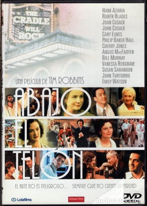 Cine: ABAJO EL TELON DVD (TIM ROBINS) CON UN ELENCO DE BUENOS ACTORES ...INSUPERABLE