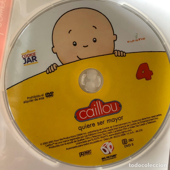 Cine: 3 DVD CAILLOU - Foto 2