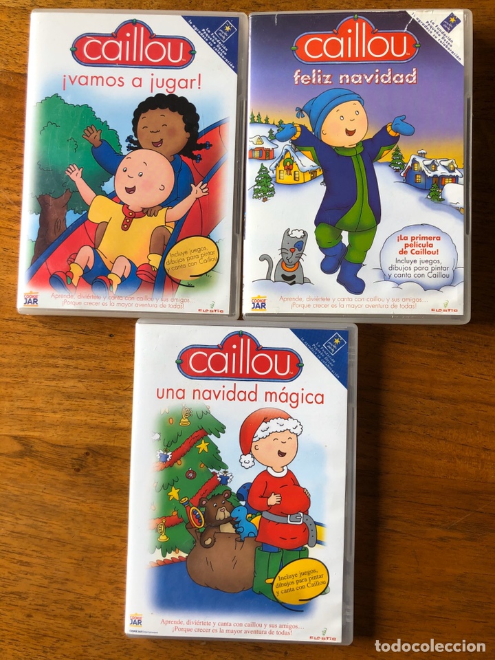 Cine: 3 DVD CAILLOU - Foto 1