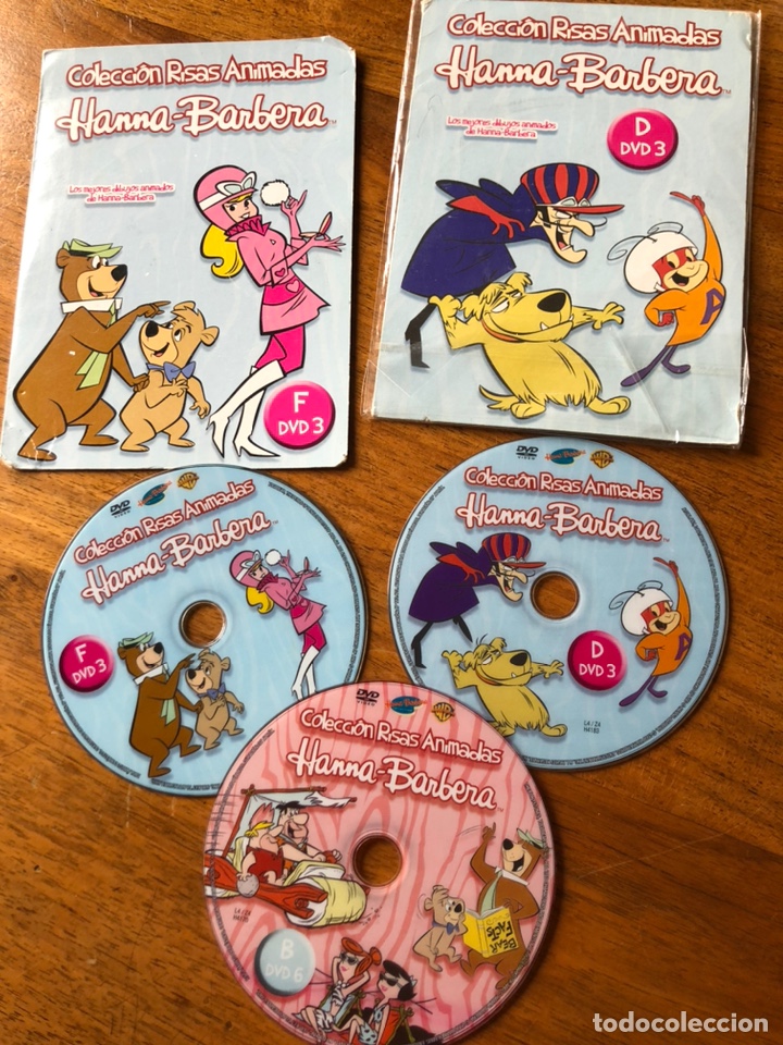 Cine: Tres DVD Coleccion Risas Animadas de Hanna Barbera.