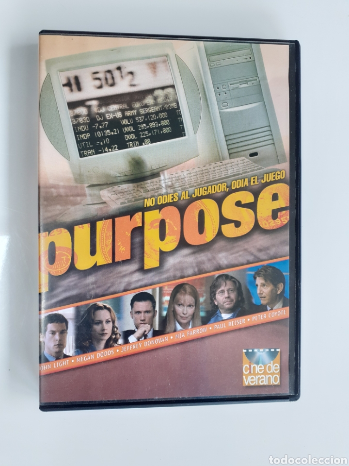 Cine: DVD PURPOSE .
