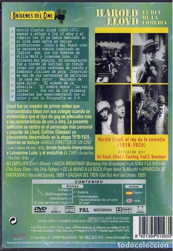 Cine: HAROLD LLOYD EL REY DE LA COMEDIA  (PRECINTADO) - Foto 2