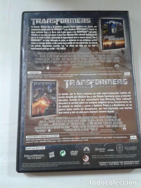 Cine: TRANSFORMERS. PACK COLECCION. DOS DISCOS. DVD - Foto 2