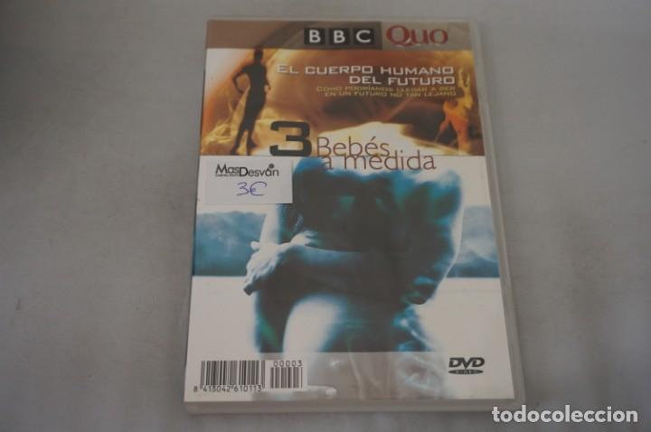 Cinema: (10-B6) - 1 X DVD / EL CUERPO HUMANO DEL FUTURO / 3 BEBES A MEDIDA