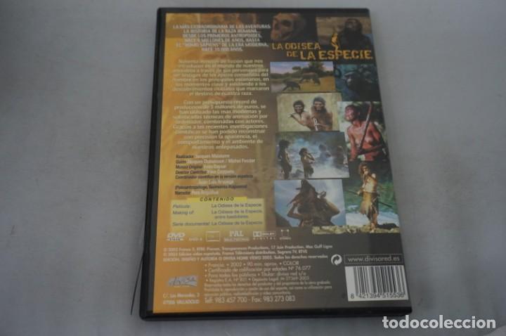 Cine: (10-B6) - 1 X DVD / LA ODISEA DE LA ESPECIE - Foto 2