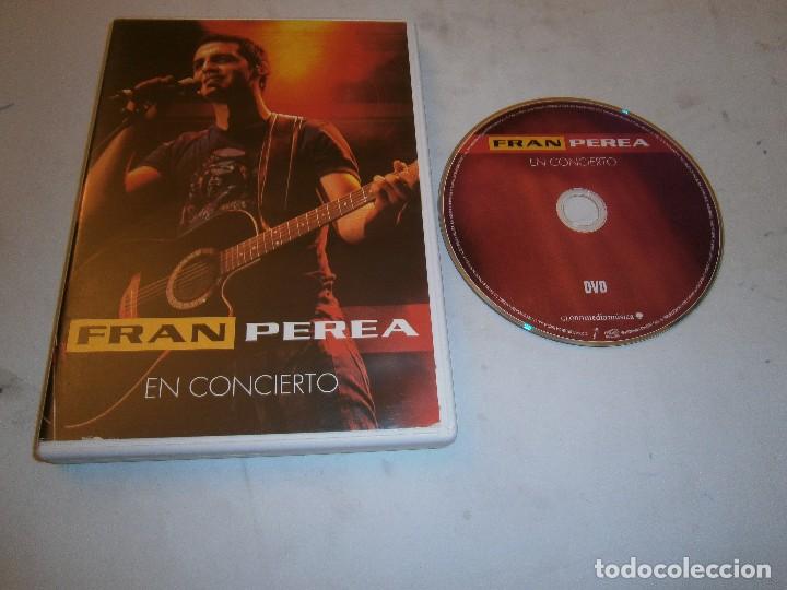 Cine: FRAN PEREA EN CONCIERTO DVD