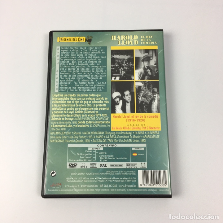 Cine: DVD - Harold Lloyd &ldquo;El rey de la comedia&rdquo; - Foto 2