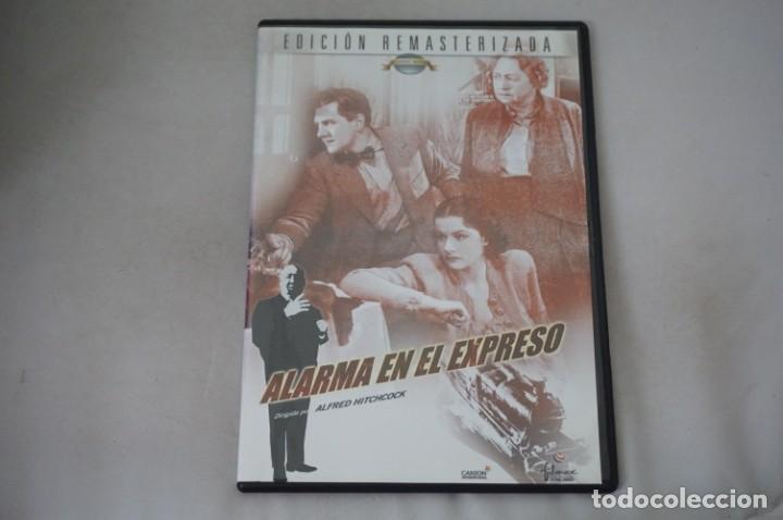 Cine: (6-B6) / 1 X DVD - ALARMA EN EL EXPRESO / ALFRED HITCHCOCK