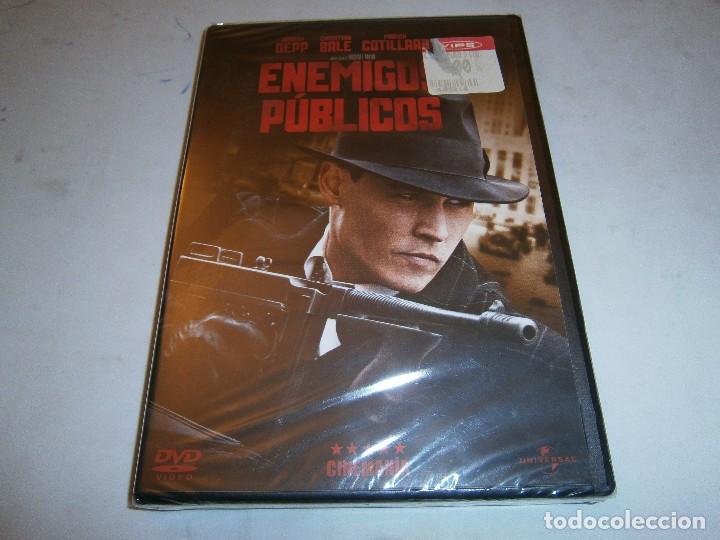 Cinema: ENEMIGOS PUBLICOS DVD NUEVO PRECINTADO JOHNNY DEEP CHRISTIAN BALE MARION COTILLARD