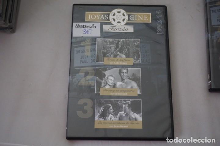Cine: (7-B6) / 1 X DVD - 3 PELIS: TARZAN DE LAS FIERAS - TARZAN Y SUS COMPA&Ntilde;EROS - LAS NUEVAS A VENTURAS