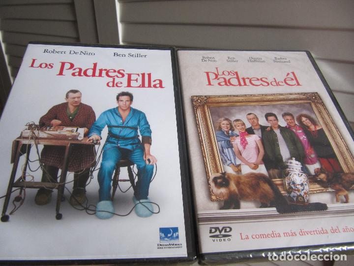 Cine: LOS PADRES DE ELLA & LOS PADRES DE &Eacute;L-ROBERT DE NIRO-2 DVDS PRECINTADOS