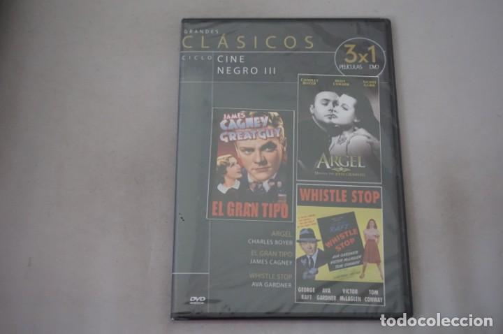 Cinema: (5-B6) /DVD - PRECINTADA -3 PELIS: ARGEL, EL GRAN TIPO, WHISTLE STOP