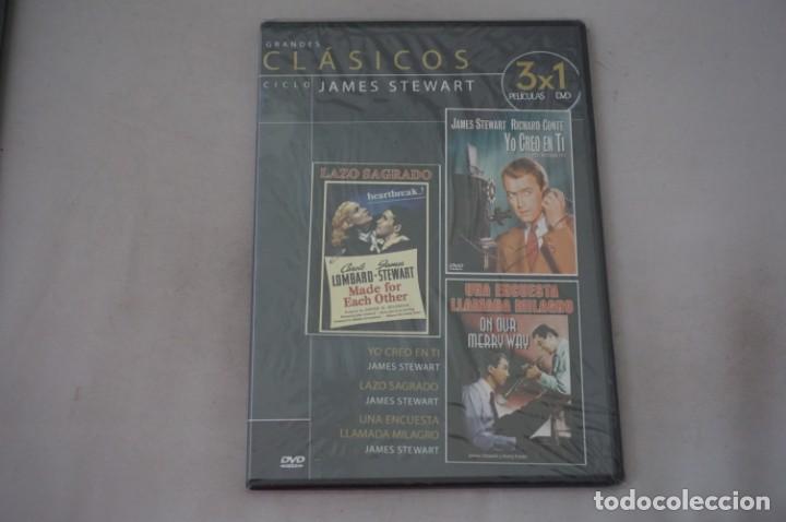 Cin&eacute;ma: (5-B6) /DVD - PRECINTADA -3 PELIS: YO CREO EN TI, LAZO SAGRADO, UNA ENCUESTA LLAMADA MILAGRO