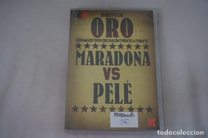 Cine: (8-B7) / DVD DUELOS DE ORO / MARADONA VS, PELE