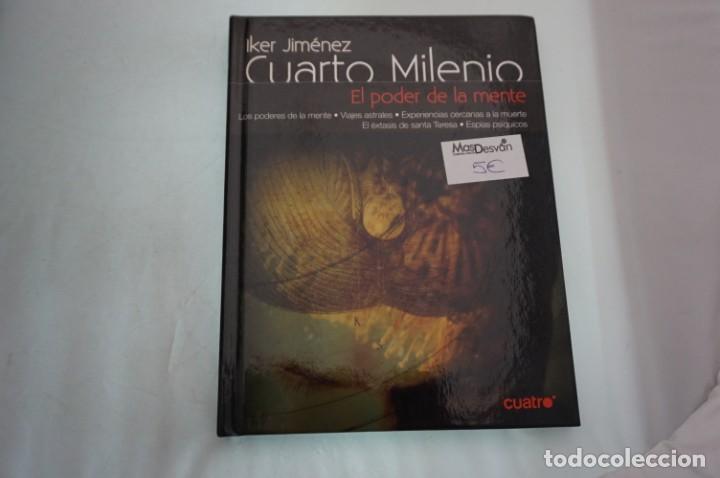 Cine: (5-B2) / 1 X DVD - IKER JIMENEZ CUARTO MILENIO - EL PODER DE LA MENTE - Foto 1