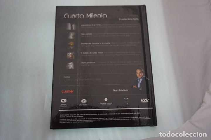 Cine: (5-B2) / 1 X DVD - IKER JIMENEZ CUARTO MILENIO - EL PODER DE LA MENTE - Foto 3