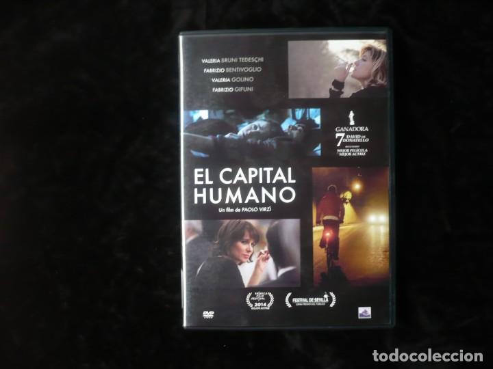 Cinema: el capital humano - dvd casi como nuevo