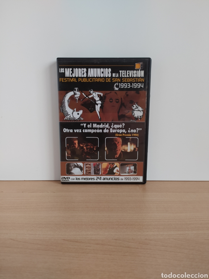 Cinema: DVD LOS MEJORES ANUNCIOS DE LA TELEVISION FESTIVAL SAN SEBASTIAN 1993 1994