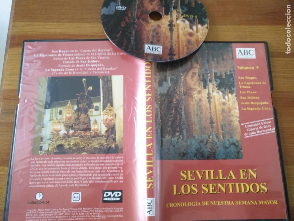Cinema: dvd semana santa sevilla san roque la esperanza de triana las penas san isidoro despojado sagrada ce