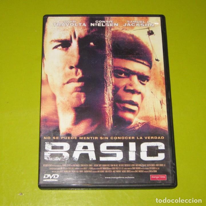 Cine: DVD.- BASIC - JOHN TRAVOLTA - SAMUEL L. JACKSON - Foto 1