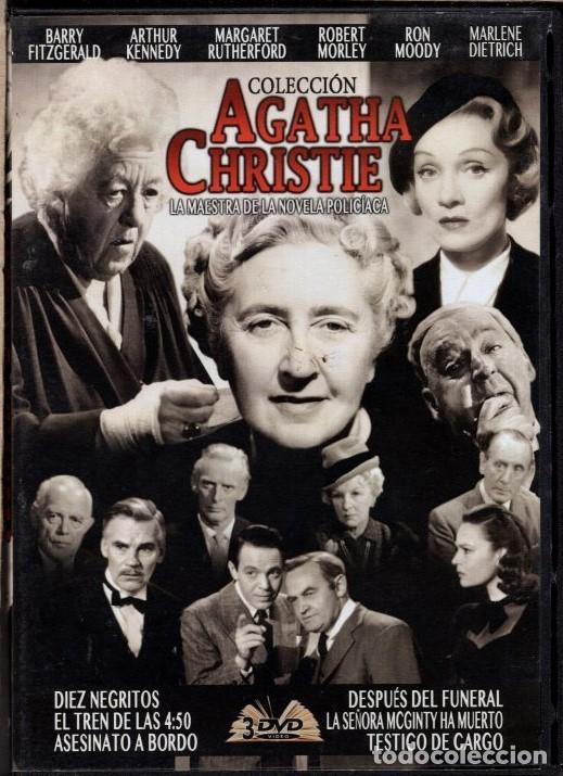 Cine: AGATHA CHRISTIE COLECCION DVD (3.DVD CON SUS MEJORES 6 HISTORIAS MAGISTRALES...ESENCIAL !
