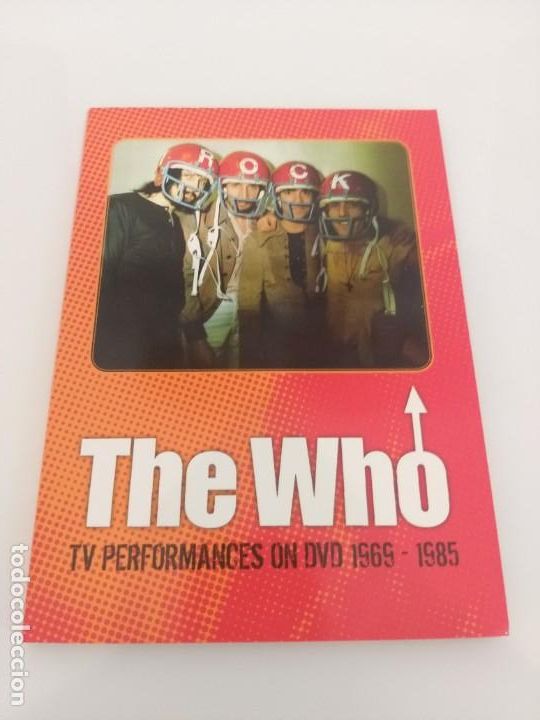 Cine: THE WHO - TV PERFORMANCES ON DVD 1969 - 1985 DVD RARO