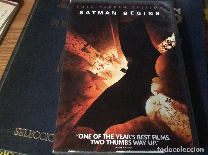Cinema: Batman begins full screen edition ingles frances subtitulos en ingles, frances y espa&ntilde;ol