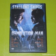 Cinema: DVD.- DEMOLITION MAN - SYLVESTER STALLONE - WESLEY SNIPES . Lote 201811773