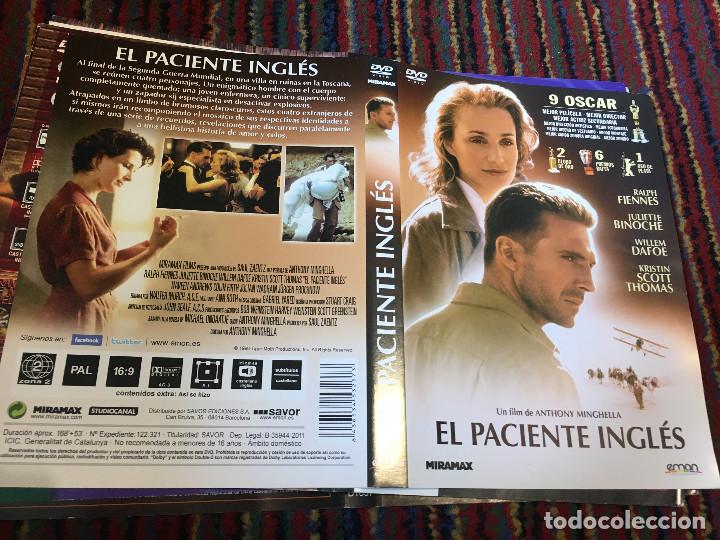 Cine: DVD EL PACIENTE INGLES - Foto 1